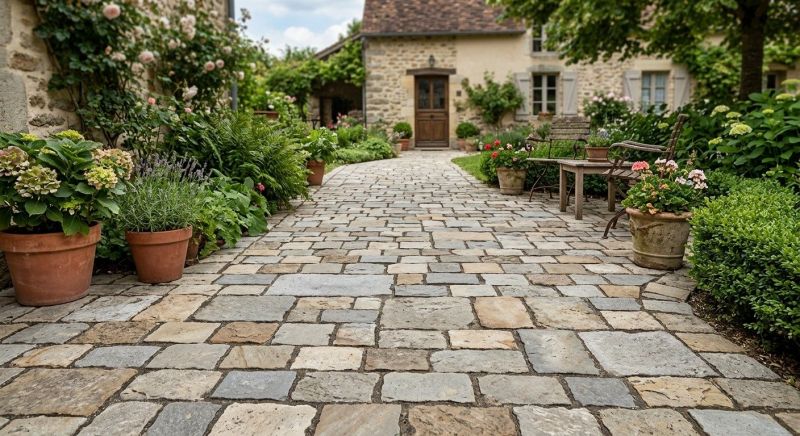 Cobblestone Installation in Aurora, CO