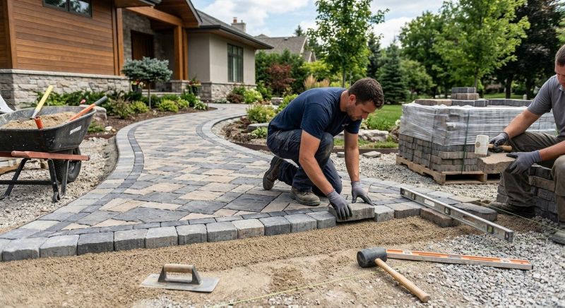 Custom Pavers Installation in Boston, MA